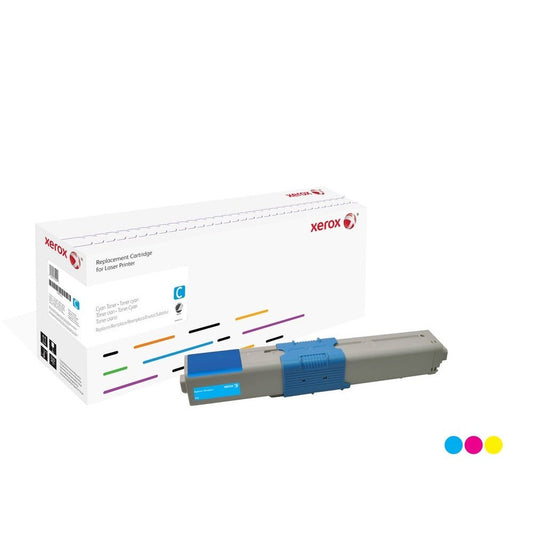 Xerox - Cartucho de tóner amarillo. Equivalente a Oki 44469722. Compatible con Oki C510  C511  C530  C531  MC561  MC562