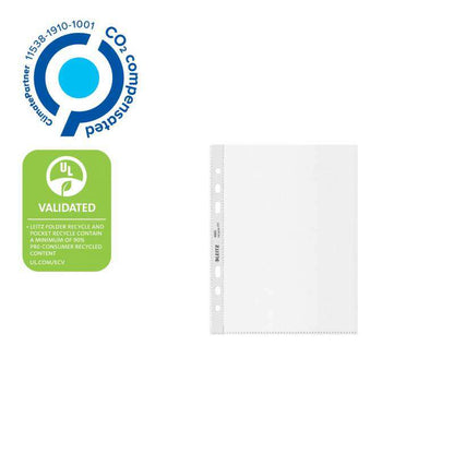 Leitz Recycle Funda A5 - Plastico Reciclado - Compensacion de Co2 - 100% Reciclable - Transparente 1 pieza(s)