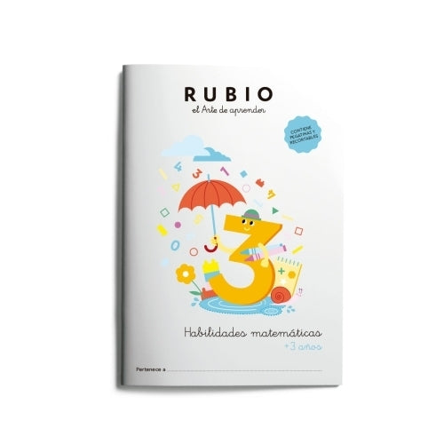 Miquelrius - CUADERNO RUBIO HABILIDADES MATEMATICAS 3