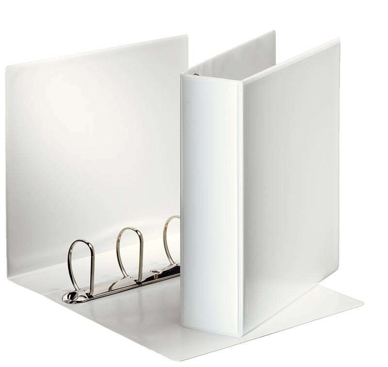 Esselte - Presentation Ring Binders carpeta de cartón A4 Blanco