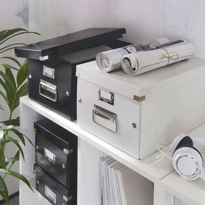 Leitz - 60440095 archivador organizador Cartón duro Negro