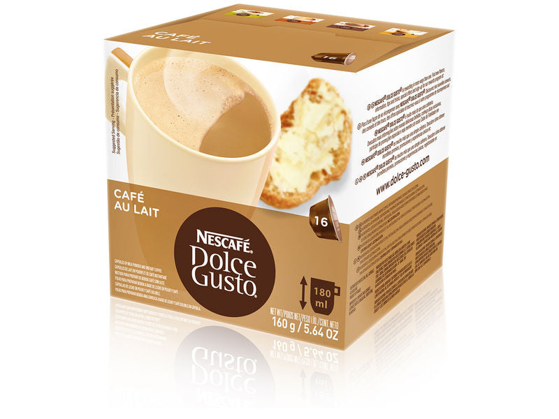 Sin Marca - Cápsulas de café Nestle Dolce  Gusto .con leche16 cap 121110