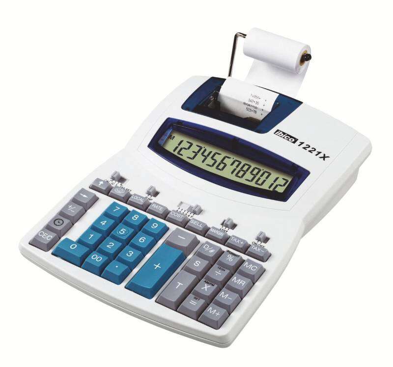 Ibico - 1221X calculadora Escritorio Calculadora de impresión