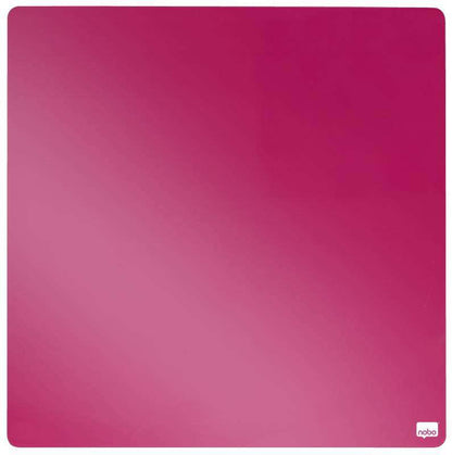 Rexel - Pizarra hogar magnética 360x360mm rosa