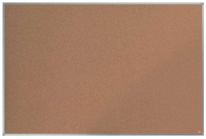 Nobo Essence Tablero de Anuncios de Corcho de 1500x1000mm - Montaje en Esquinas - Superficie Natural - Marco de Aluminio Anodizado - Color Natural 1 pieza(s)