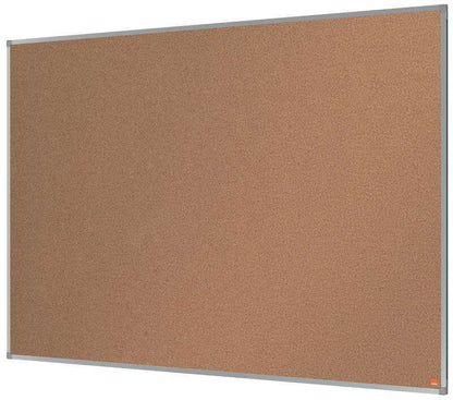 Nobo Essence Tablero de Anuncios de Corcho de 1500x1000mm - Montaje en Esquinas - Superficie Natural - Marco de Aluminio Anodizado - Color Natural 1 pieza(s)