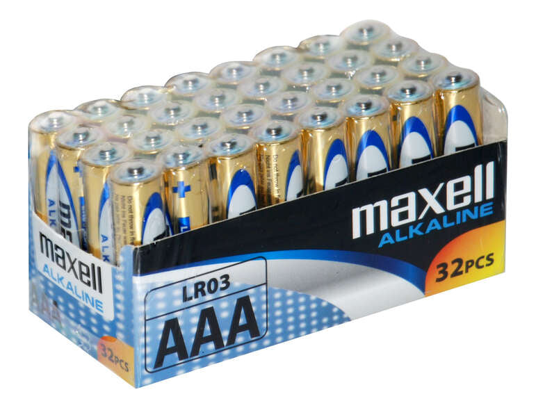 Maxell Pack de 32 Pilas Alcalinas LR03 AAA 1.5V 1 pieza(s)