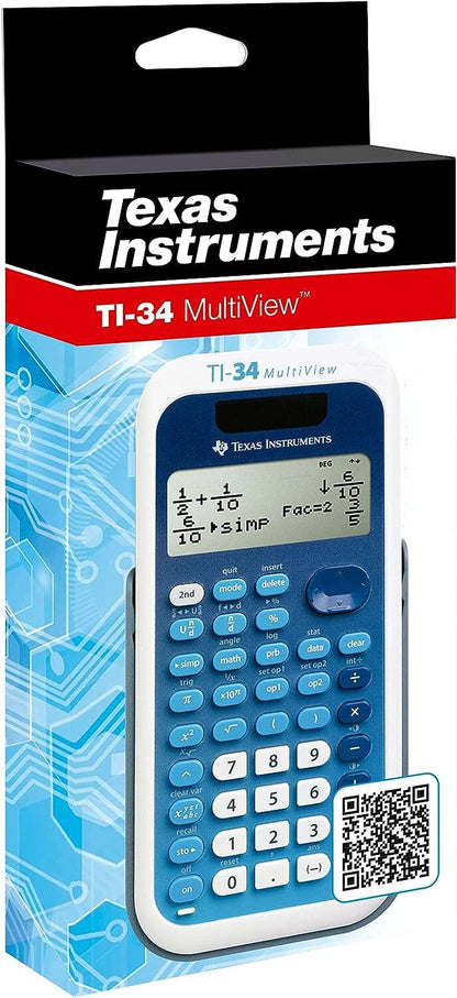 Texas Instruments TI-34 Calculadora Cientifica MultiView 1 pieza(s)