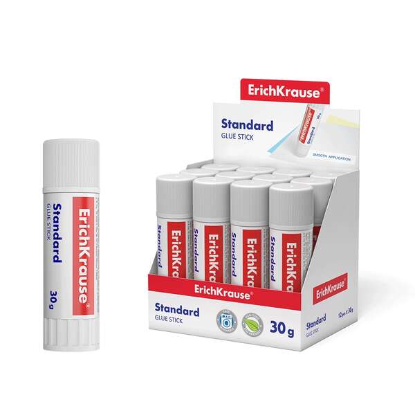 ErichKrause - Standard Varilla Adhesivo de PVP (polivinilpirrolidona) 30 g