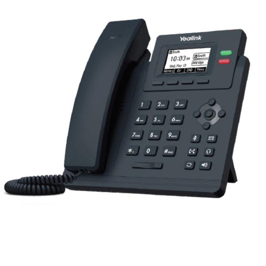 Yealink - TELEFONO T31 2 CUENTAS SIP CON PSU