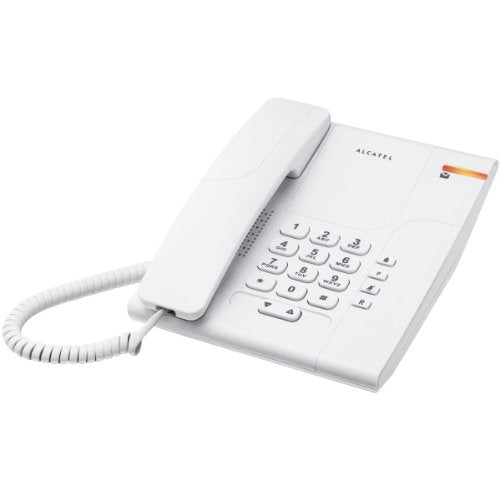 Alcatel - Temporis 180 Teléfono DECT Blanco Identificador de llamadas