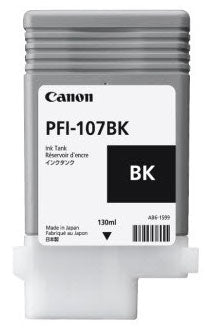 Canon PFI-107BK cartucho de tinta 1 pieza(s) Original Negro