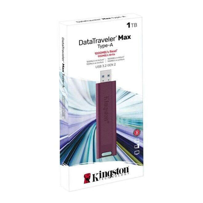 Kingston Technology - DataTraveler Max unidad flash USB 1 TB USB tipo A 3.2 Gen 2 (3.1 Gen 2) Rojo