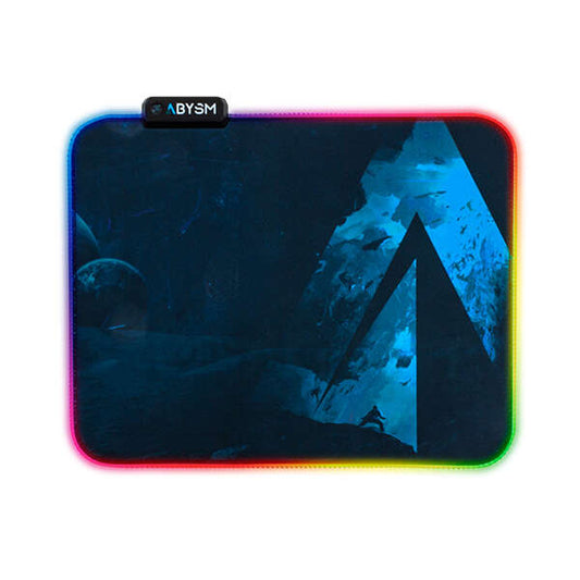 Abysm Gaming Covenant RGB Alfombrilla Gaming M - Iluminacion RGB - Antideslizante - Tamaño 355x300x4mm 1 pieza(s)