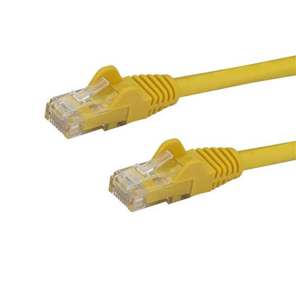 StarTech.com - Cable de 2m Amarillo de Red Gigabit Cat6 Ethernet RJ45 sin Enganche - Snagless