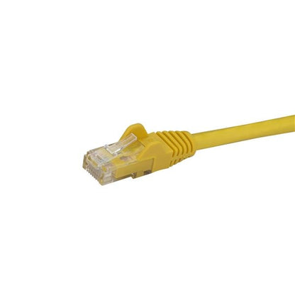 StarTech.com - Cable de 1m Amarillo de Red Gigabit Cat6 Ethernet RJ45 sin Enganche - Snagless