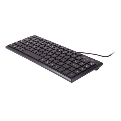 UNYKAch - KB 302 Mini teclado Oficina USB QWERTY Negro