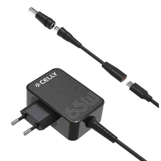 Celly - TC USB-C 65W + ADAPTERS