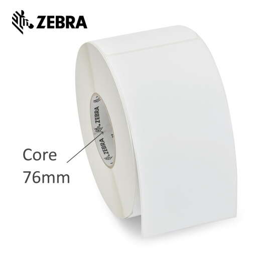 Zebra Z-Perform 1000D Pack de 6 Rollos de Etiquetas Termicas Originales 76x25mm - Adhesivo Permanente - 5.180 Unidades x Rollo - 880738-025 Tintasmurcia.com