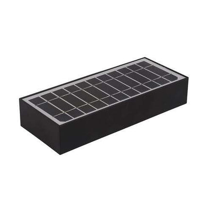 Elbat Lampara Solar LED - 230X97X42.7mm - 6W, 900 Lumenes - Luz Blanca 4000K - Sensor de Movimiento - Color Negro 1 pieza(s)