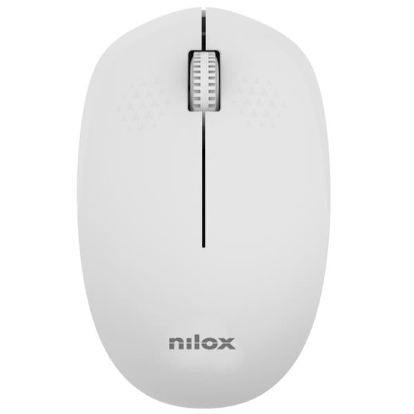 Nilox - RATÓN WIRELESS GRIS CLARO - NILOX