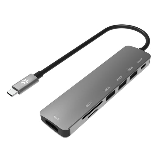 Celly - HUB C A 3USB 1C 1HDMI 1TF 1SD