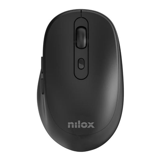 Nilox - RATÓN WIRELESS NEGRO - NILOX