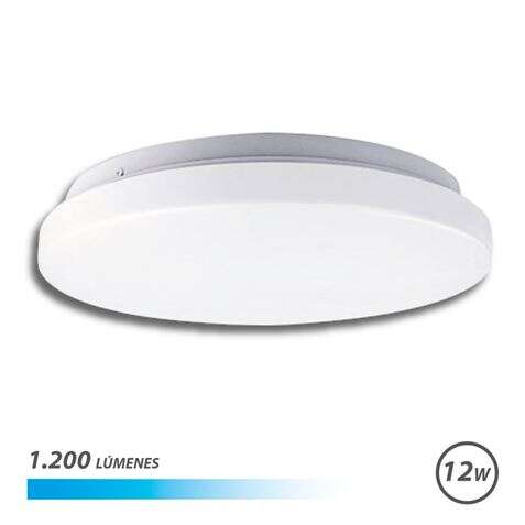 Elbat Aplique LED Techo Redondo 12W Luz Fria 1 pieza(s)