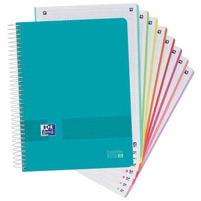 Oxford - 400149423 cuaderno y block A4+ 160 hojas Colores surtidos