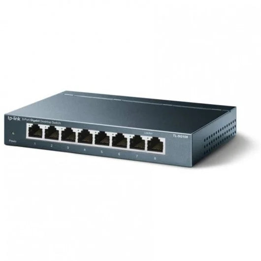 TP-Link Switch de 8 Puertos RJ45 10/100/1000Mbps - No Administrado 1 pieza(s)