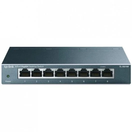 TP-Link Switch de 8 Puertos RJ45 10/100/1000Mbps - No Administrado 1 pieza(s)