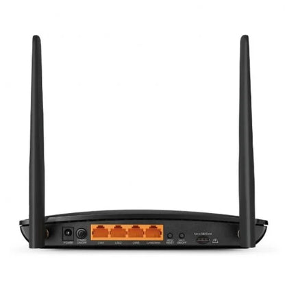 TP-Link - Archer MR500 router inalámbrico Gigabit Ethernet Doble banda (2 4 GHz / 5 GHz) 4G Negro