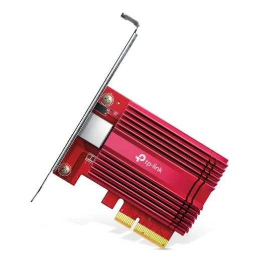 TP-Link TX401 Adaptador de red PCIe 3.0 - Conexion en Red de 10GB - Incluye Cable Ethernet CAT6A de 1.50m 1 pieza(s)