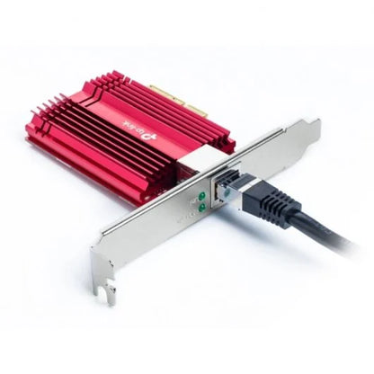 TP-Link TX401 Adaptador de red PCIe 3.0 - Conexion en Red de 10GB - Incluye Cable Ethernet CAT6A de 1.50m 1 pieza(s)