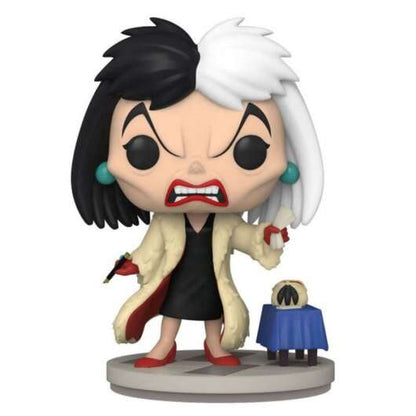 Funko Pop Disney Villanos Cruella de Vil - Figura de Vinilo - Altura 10cm aprox. 1 pieza(s)