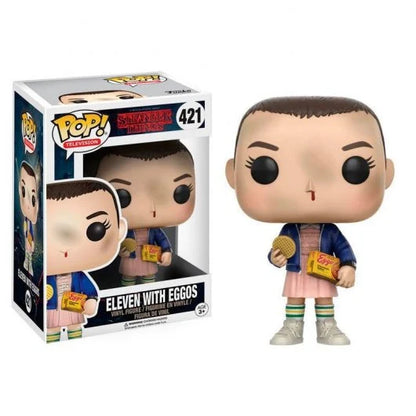 Funko Pop Television Stranger Things Eleven con Eggos con Opcion Chase - Figura de Vinilo - Altura 9.5cm aprox. 1 pieza(s)