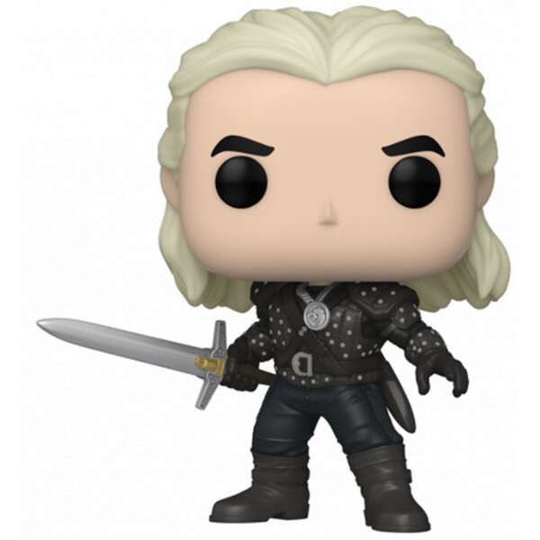 Funko Pop Television The Witcher Geralt de Rivia con Opcion Chase - Figura de Vinilo - Altura 9cm aprox. 1 pieza(s)