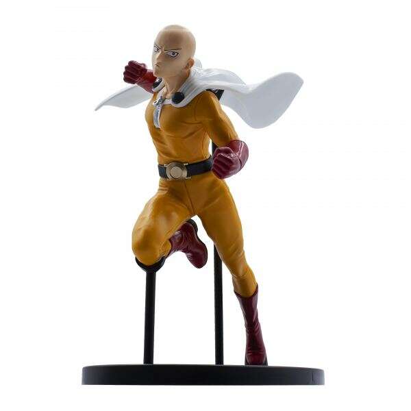 Banpresto One Punch Man Saitama - Figura de Coleccion - Altura 13cm aprox. - Fabricada en PVC y ABS 1 pieza(s)