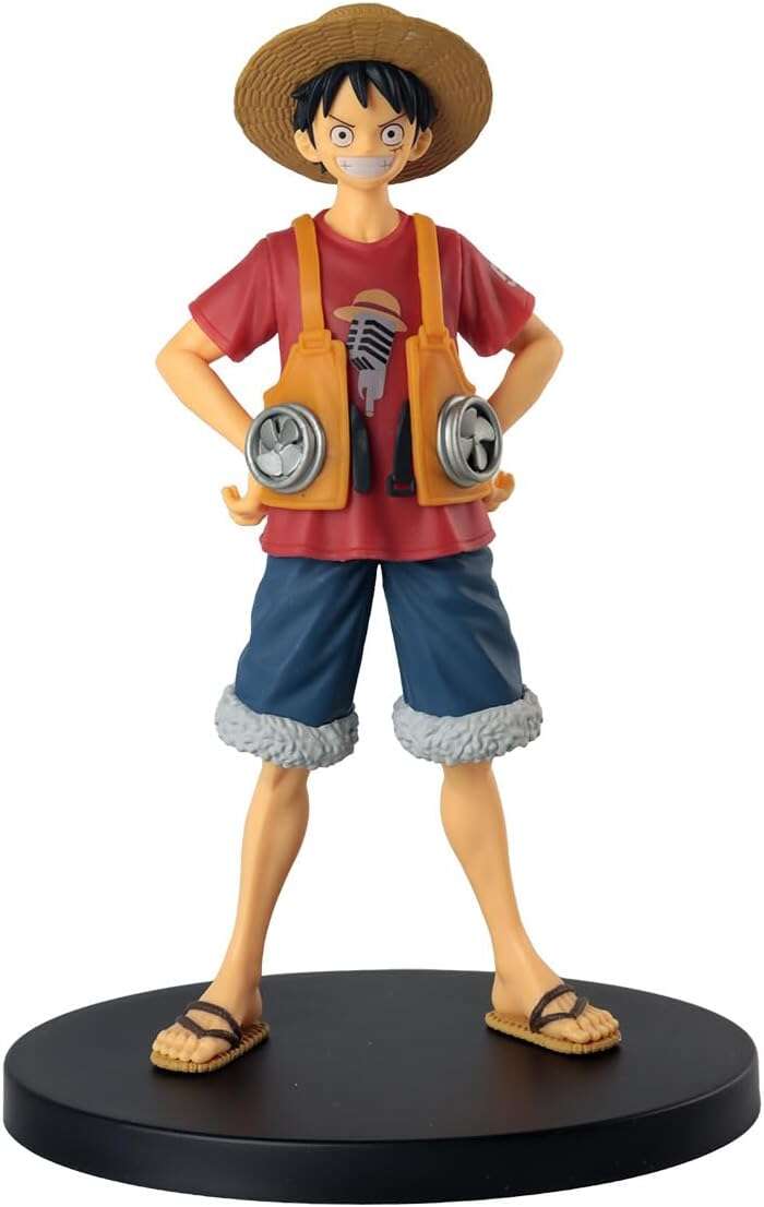 Banpresto One Piece The Grandline Men Vol. 1 Dxf Luffy - Figura de Coleccion - Altura 16cm aprox. - Fabricada en PVC y ABS 1 pieza(s)