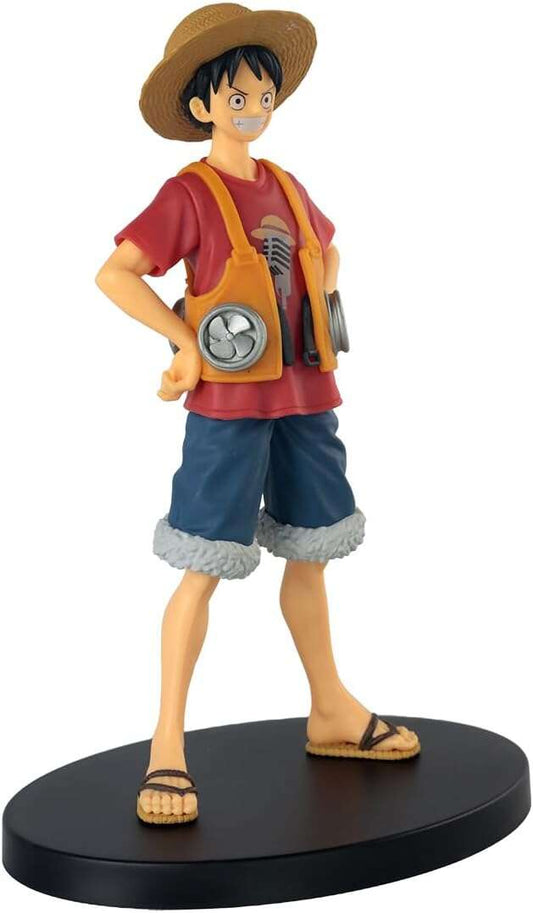 Banpresto One Piece The Grandline Men Vol. 1 Dxf Luffy - Figura de Coleccion - Altura 16cm aprox. - Fabricada en PVC y ABS 1 pieza(s)