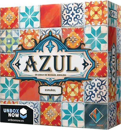 Azul Juego de Tablero - Tematica Puzzle Construccion - De 2 a 4 Jugadores - A partir de 8 Años - Duracion 30min. aprox. 1 pieza(s)