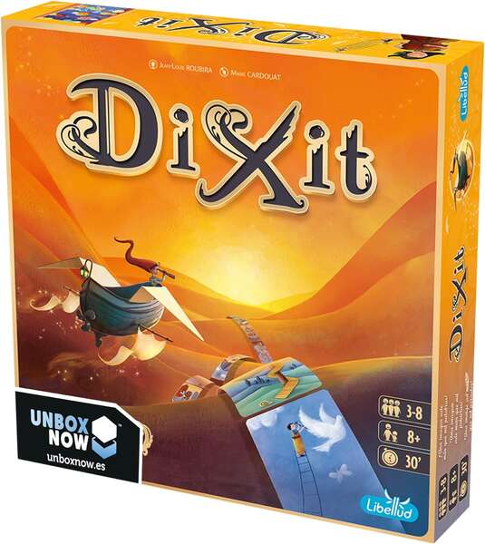 Dixit Classic Juego de Tablero - Tematica Abstracta - De 3 a 6 Jugadores - A partir de 8 Años - Duracion 30min. aprox. 1 pieza(s)