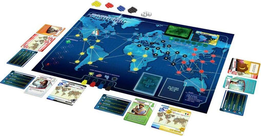 Pandemic Juego de Tablero - Tematica Medicina - De 2 a 4 Jugadores - A partir de 8 Años - Duracion 45min. aprox. 1 pieza(s)