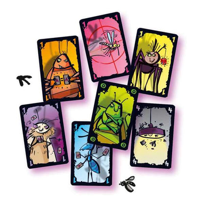 La Polilla Tramposa Juego de Cartas - Tematica Insectos/Humor - De 3 a 5 Jugadores - A partir de 7 Años - Duracion 30min. aprox. 1 pieza(s)