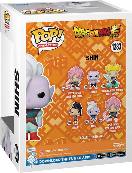 Funko Pop Animacion Dragon Ball Super Shin - Figura de Vinilo - Altura 12.1cm aprox. 1 pieza(s)