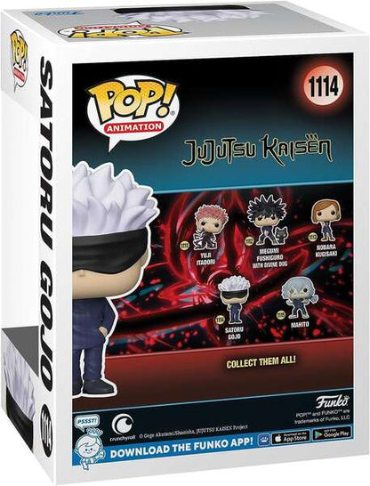 Funko Pop Animacion Jujutsu Kaisen Satoru Gojo - Figura de Vinilo - Altura 9.5cm aprox. 1 pieza(s)