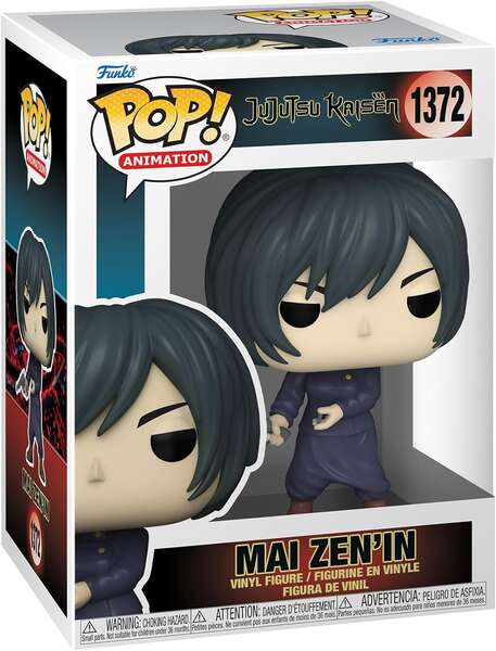 Funko Pop Animacion Jujutsu Kaisen Mai Zen'in - Figura de Vinilo - Altura 9.5cm aprox. 1 pieza(s)