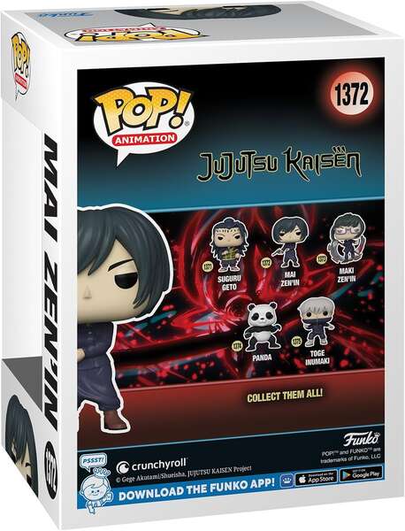 Funko Pop Animacion Jujutsu Kaisen Mai Zen'in - Figura de Vinilo - Altura 9.5cm aprox. 1 pieza(s)