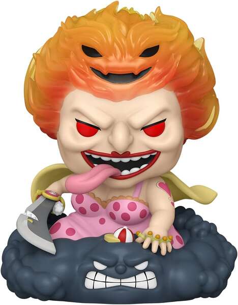 Funko Pop Deluxe Animacion One Piece Hungry Big Mom - Figura de Vinilo - Altura 15cm aprox. 1 pieza(s)