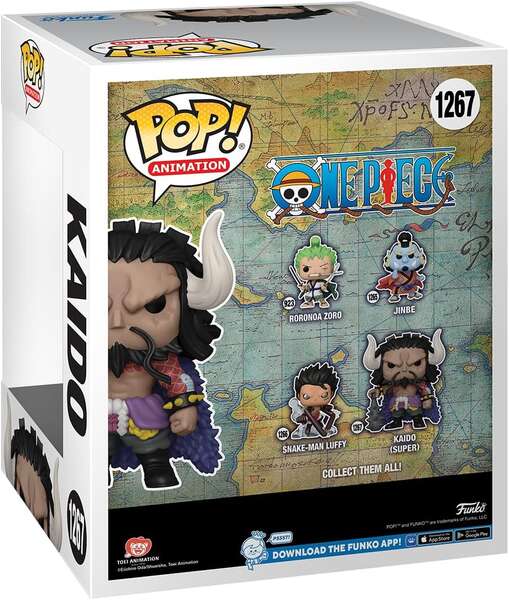 Funko Pop Super Size Animacion One Piece Kaido - Figura de Vinilo - Altura 15cm aprox. 1 pieza(s)